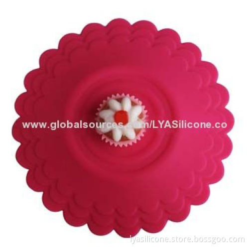 Food grade silicone cup covers, OEM and ODM designs welcomed